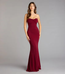 Jessica Strapless Mermaid Formal Dress