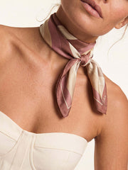 Brown Modern Organica Scarf