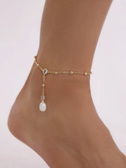 Elegant Dangle Chain Anklet