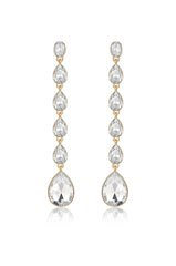 Crystallized Drop Earrings