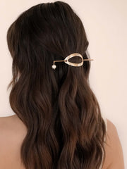 Oval French Barrette