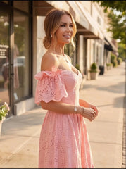 Elegant Off-The-Shoulder Dress For Women | Amara