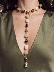 Serene Stone Lariat