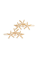 Starfish Cluster Barrette Set