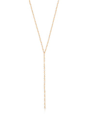 Dainty Crystal Lariat