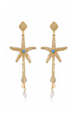 Starfish Seeker Drop Earrings