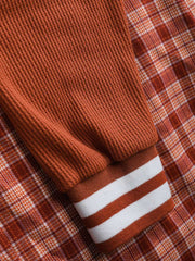 Red Plaid Pattern Jacket
