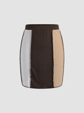 Patchwork Mini Skirt