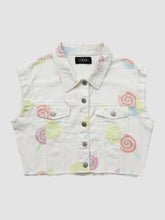 Color Lollipop Sleeveless Vest