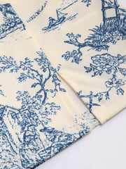 Toile de Jouy Mini Skirt