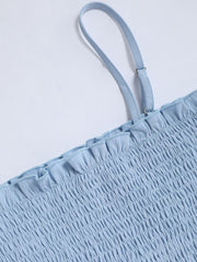 Solid Bowknot Tank Top
