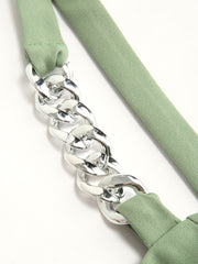 Chain Detail Crop Top
