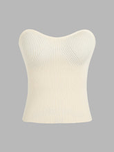 Rib Knit Crop Tube Top