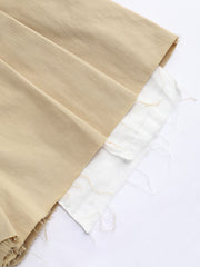 Solid A-Line High Waist Shorts