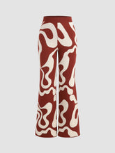 Everyday Illusion Psychedelic Swirl Knit Trousers