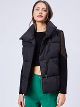 Thermal Solid Drawstring Puffer Vest