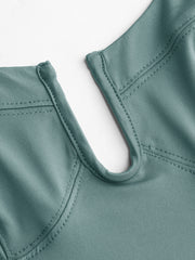 V Wired Solid Bodysuit