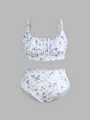 Floral Bikini Bottom Curve & Plus