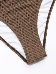 Cheeky Bowknot Knitted Bikini Bottom Curve & Plus