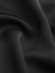 Solid Satin High Waist Short Skirt Curve & Plus