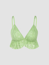 Lace Ruffle Bralette