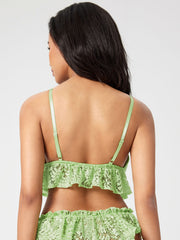Lace Ruffle Bralette
