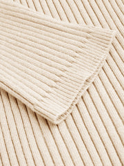 Knit Round Neck Long Sleeve Mini Dress Curve & Plus