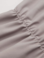 CiderAIRY™ Mid Rise Solid Ruched Flared Leggings Curve & Plus
