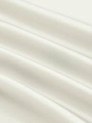 Asymmetrical Boat Neck Ruffle Maxi Dress