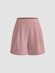 High Rise Work Shorts