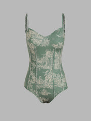 Toile de Jouy Bodysuit