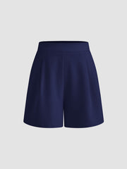 High Rise Work Shorts