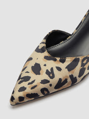 LEOPARD PRINT HEELS