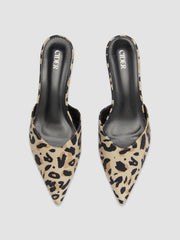 LEOPARD PRINT HEELS