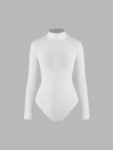 Solid Turtleneck Bodysuit