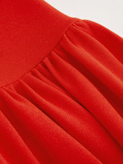 Tube Solid Ruched Mini Dress
