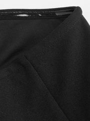 Tube Bowknot Zipper Mini Dress