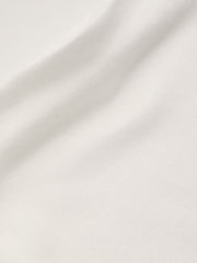 Thermal Cotton-blend Stand Collar Solid Long Sleeve Tee & Thermal Cotton-blend Boat Neck Solid Ruched Long Sleeve Tee