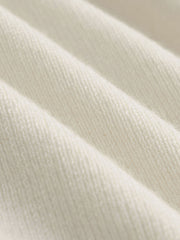 Knit Asymmetrical Neck Solid Long Sleeve Top