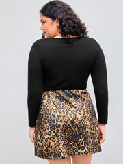 Ruched Long Sleeve Top Curve & Plus