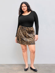 Ruched Long Sleeve Top Curve & Plus
