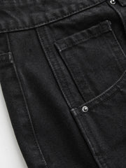 Denim Mid Rise Star Barrel-leg Jeans Curve & Plus
