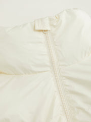 High Neck Drawstring Oversized Puffer