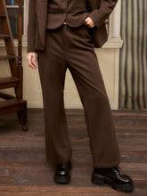 Mid Rise Flared Trousers