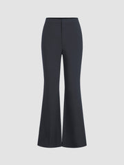 Mid Rise Flared Pants