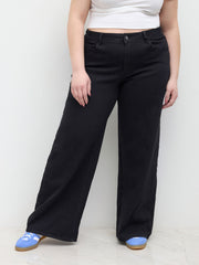 Mid-Rise Straight Leg Curve & Plus