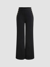 Stretch High Waist Straight Leg Jeans