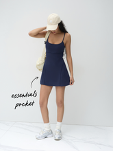 CIDERAIRY™ Scoop Neckline Solid Pocket Active Skort