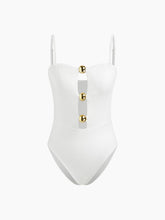 Beaded Cut Out Bodysuit