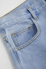 Cider Denim Low Rise Barrel-leg Jeans